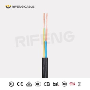 câble recouvert de caoutchouc