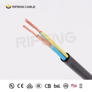 câble recouvert de caoutchouc