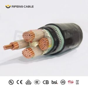 Cable eléctrico armado